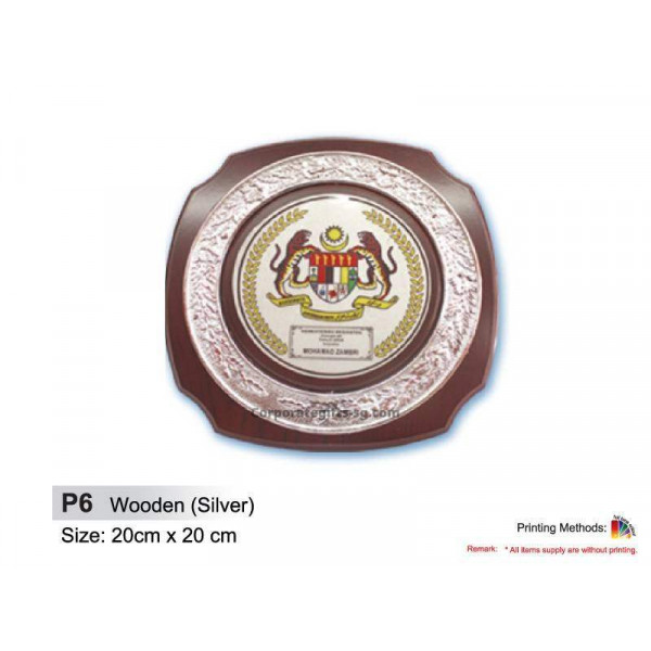 P6 Wooden (Silver) Pewter